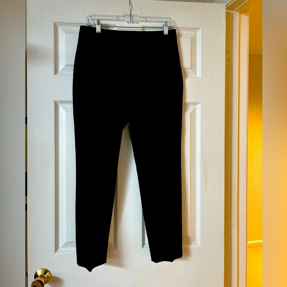 Black Slim Fit Pants - Picture 1 of 5